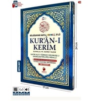 Orta Boy Altı Türkçe Okunuşlu ve Türkçe Mealli Renkli Kuran-ı Kerim