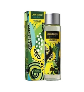 180 ML 80° Limon Bahçesi Cam Dökme Kapak Kolonya Edc