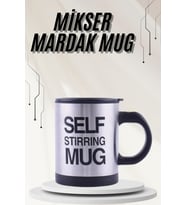 Karıştırıcı Özellikli Mikser Kupa Bardak Termos Bardak - Lisinya
