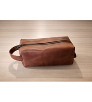 Deriva Çok Amaçlı Deri Erkek El Çantası – Fermuarlı Organizer (20×9×9 cm) (TABA-TABA)