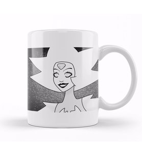 Steven Universe White Diamond Kupa Bardak Porselen