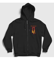 Presmono Unisex Siyah Michael Myers Halloween Cadılar Bayramı Fermuarlı Kapüşonlu Sweatshirt 500820tt