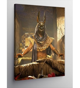 Kanvas Tablo Anubis Ve Mumya