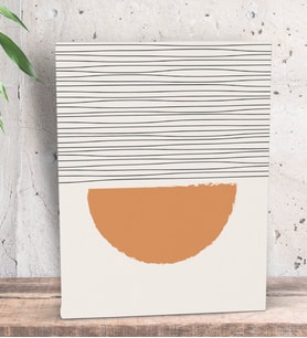 BK Gift Yatak Odası Konseptli  Dekoratif Mini Kanvas Tablo 15x20cm-54