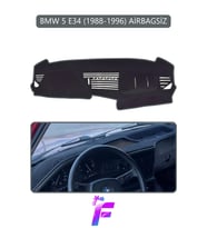 BMW E34 AİRBAGSİZ (1988-1996) Torpido Örtüsü Güneşten Korur Kolay Montaj Tam Uyum C92