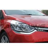 Renault Clio 4 HB Krom Far Kaşı 2012-2016 2Prç Paslanmaz Çelik
