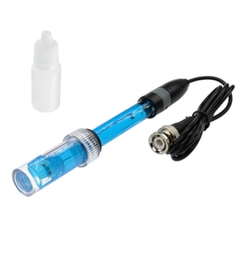 Ph Elektrot Sensör Probu E201-1C Sıvı Su 0-14Ph Algılayıcı Bnc