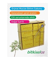 Bitkiselce El Yapımı Bıttım Sabunu 450 gr. 4 kalıp sabun.