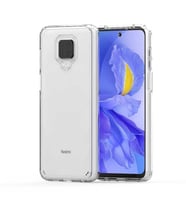 Xiaomi Redmi Note 9 Pro Kılıf Full Şeffaf Sararmaz Kapak (Renksiz)