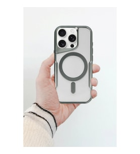 iPhone 11 Pro Max Kılıf Boyi Magsafe Silikon Kapak - Siyah