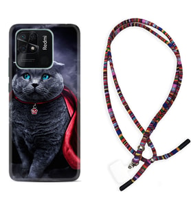 Xiaomi Redmi Note 7 8 9 Pro 10 2022 10 Pro 10S Kılıf Boyun Asklı Rasta Silikon Super Cat 1666