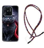 Xiaomi Redmi Note 7 8 9 Pro 10 2022 10 Pro 10S Kılıf Boyun Asklı Rasta Silikon Super Cat 1666