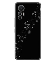 Xiaomi 12 Lite Kılıf Silikon Desen Özel Seri Planet 1620