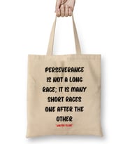 Motivational Quotes Sayings Words Gifts - Entrepreneurs İnspiration Success Work Typography Gifts Bez Çanta Uzun Saplı
