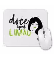 Doce igual Limao Mouse Pad