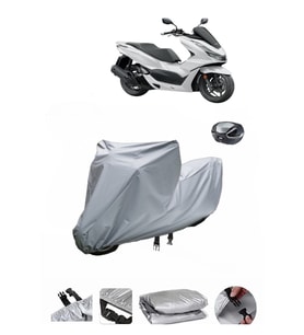 Honda PCX150  Su Geçirmez Motosiklet Brandası ARKA ÇANTA UYUMLU