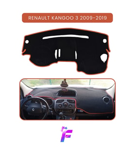 RENAULT KANGOO 3 (2009-2019) Torpido Örtüsü Güneşten Korur Kolay Montaj Tam Uyum Kaymaz A40