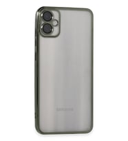 Newface Samsung Galaxy A05 Kılıf Razer Lensli Silikon - Yeşil