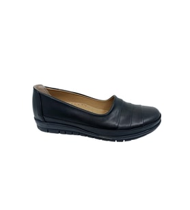 Zerhan 3100 Kadın Günlük Kullanım Comfort Ayakkabı (Siyah)