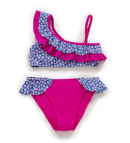 Endeep Kız Çocuk Desenli Bikini Takımı