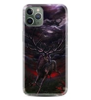 Apple iPhone 11 12 13 14 Pro Max Kılıf Desemli Silikon Dark Deer 1786
