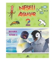 Neşeli Ayaklar 2 - Boyama Kitabı 3