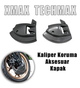 Xmax Techmax 250/300 2023-2024 Ön Kaliper Disk Koruma Modifiye Karbon