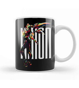 Akali Kaisa Pop Art Kupa Bardak Porselen