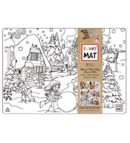 Funny Mat - Kış 33,5 X 48 Cm
