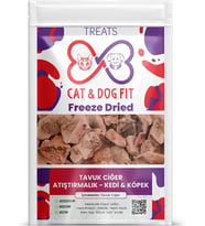 Freeze-Dried Tavuk Ciğer Kedi Atıştırmalık Mama%100 Doğal Katkısız Ödül Maması (1 Paket)