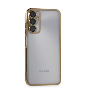 Galaxy A05s Kılıf  Lensli  - Gold