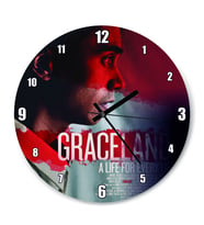 Cakatablo Graceland Film Afişi Duvar Saati