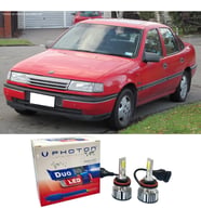Opel Vectra Led Xenon Uzun + Kısa Far Ampulü H4 Duo Yeni Seri Beyaz 1988-1995