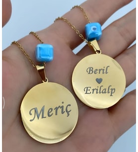 İSİMLİ KOLYE MODELLERİ (Altın)