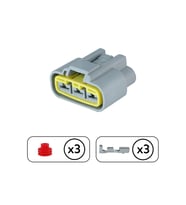 Konjektör Soketi 3 Pin Kablosuz