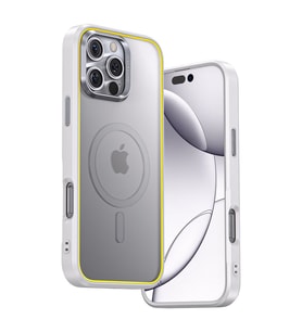 Aohi The Future Iphone 16 Pro Kılıfı, Magsafe Uyumlu Telefon Kılıfı, Beyaz