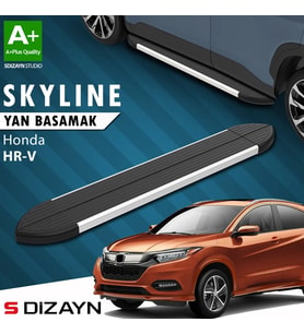 S-Dizayn Honda HR-V 2 Skyline Aluminyum Yan Basamak 173 Cm 2015-2020 A+ Kalite