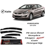 Hyundai Elantra Cam Rüzgarlığı Mugen Tip Sunplex 2011-2015
