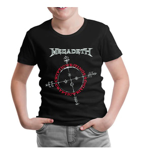 Megadeth - Cryptic Writings Siyah Çocuk Tshirt
