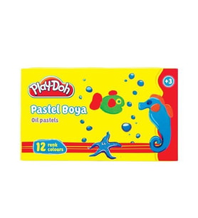 Play-Doh 12 Renk Pastel Boya Play-Pa002