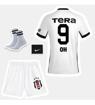 OH-9 Bêşiktaş 26-27 Yeni Sezon Çocuk Futbol Forması - 4'lü Set
