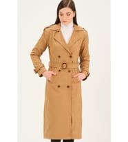Z6737 DEWBERRY BAYAN TRENÇKOT-CAMEL