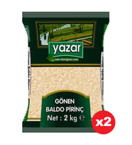 Yazar Gönen Baldo Pirinç 2 Kg x 2 Paket