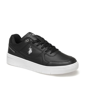 U.S. POLO ASSN LEE COMFORT CASUAL ERKEK SPOR AYAKKABI (Siyah - Beyaz)