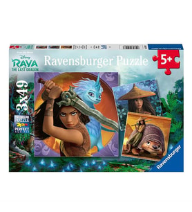 Ravensburger Puzzle 3x49 Parça WD Raya 050987