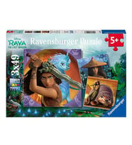 Ravensburger Puzzle 3x49 Parça WD Raya 050987