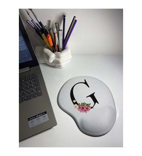 Harf Bakılı Bilek Destekli Mouse Pad