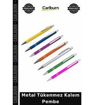 #Kırtasiye Şık Lüks Promosyon Ofis Hediye Kurumsal Zarif Kaliteli Metal Tükenmez Kalem Pembe