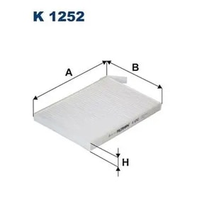 FILTRON K1252 Polen Filtresi 27891JY15A