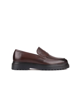 Shoetyle - Kahverengi Deri Erkek Klasik Ayakkabı 250-2371